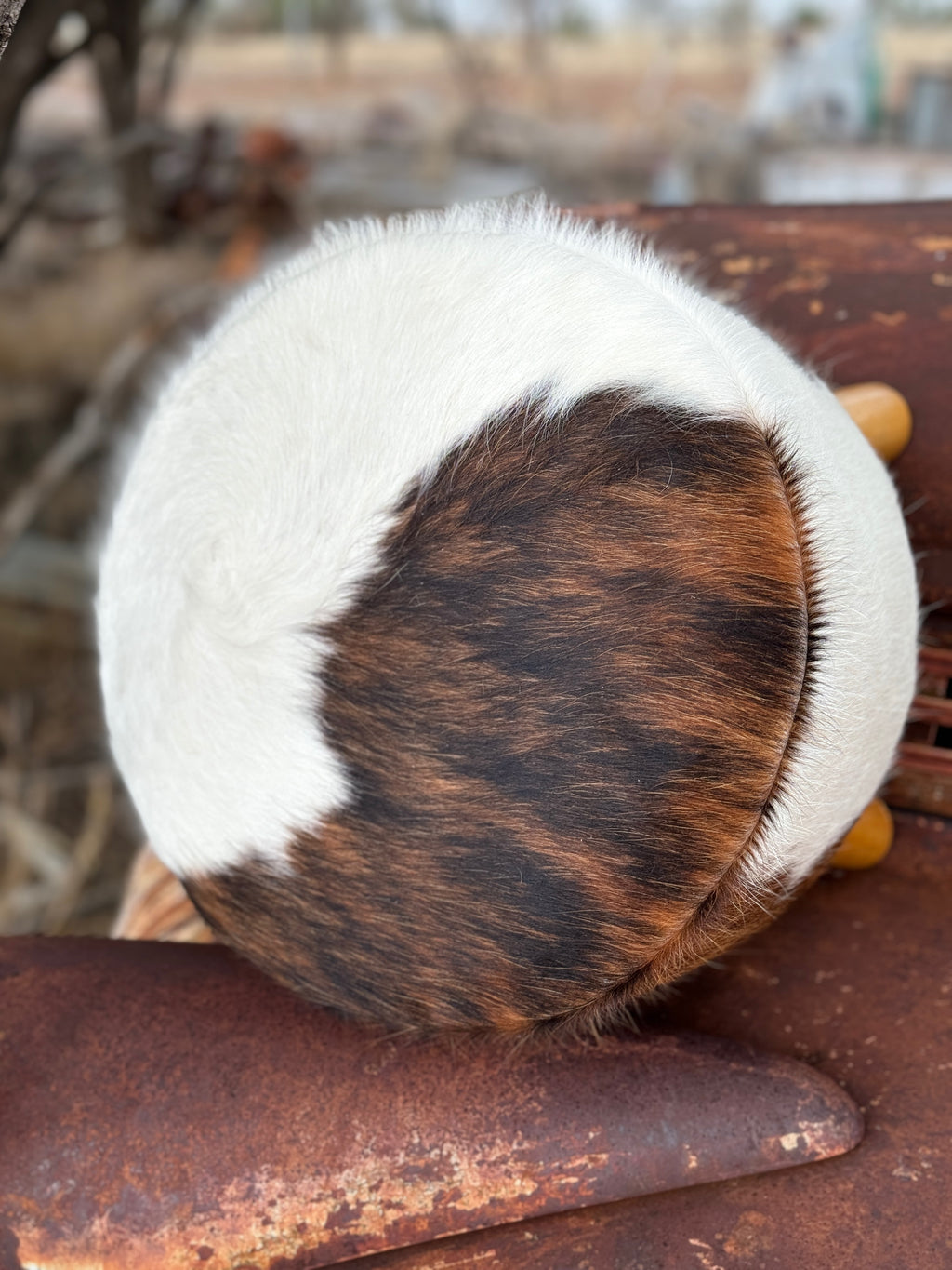 Cowhide Stool #10