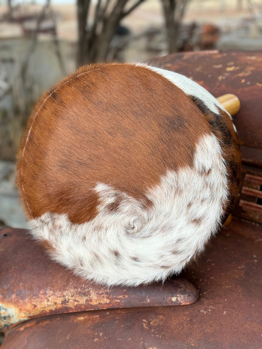 Cowhide Stool #13