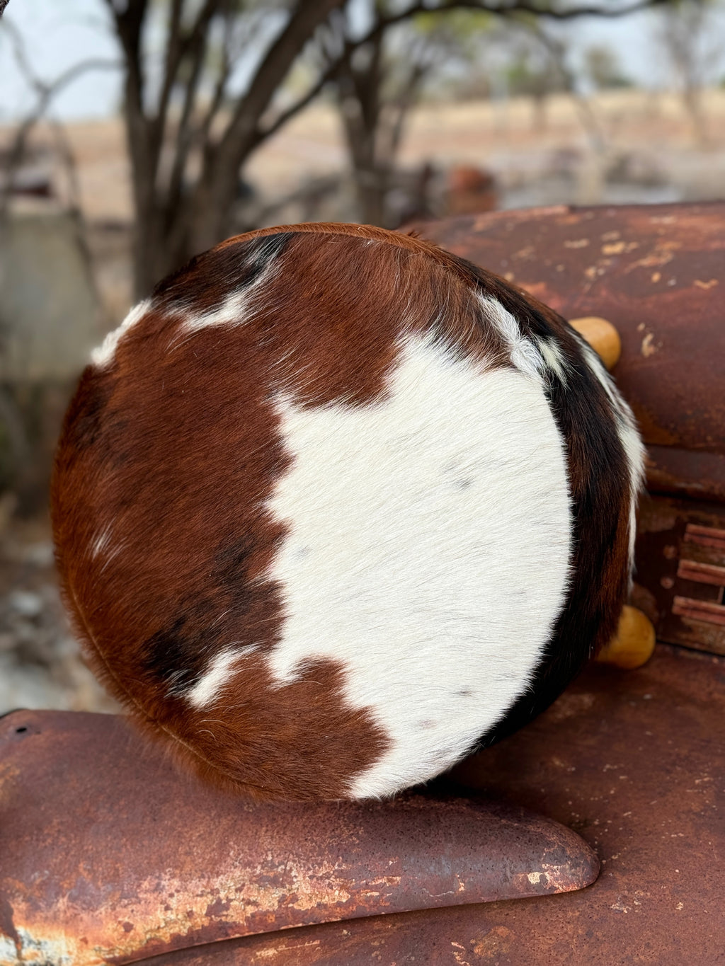 Cowhide Stool #1