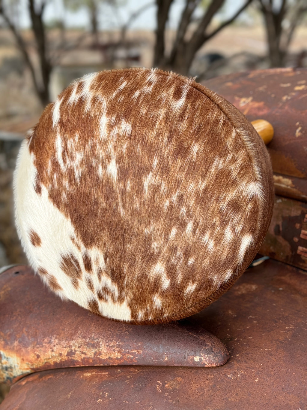 Cowhide Stool #2