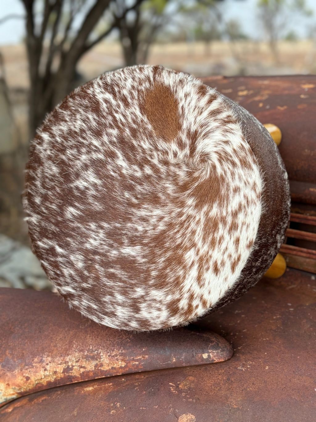 Cowhide Stool #3