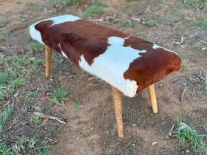 Cowhide Bench Seat _ 8