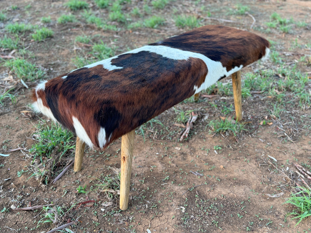 Cowhide Bench Seat _ 7